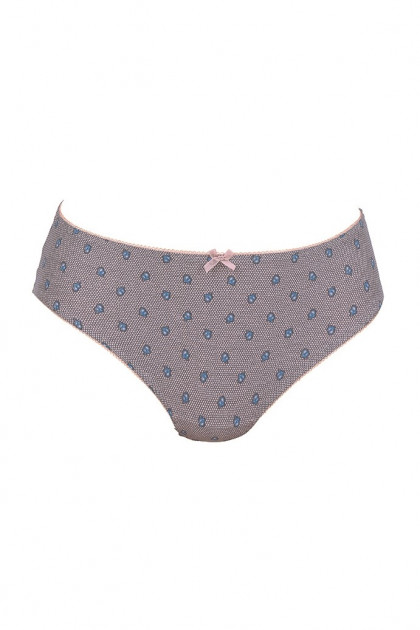 Μαλακό σλιπ δεν πιέζει κοιλιά και μηρούς σε ρομαντικό σχέδιο