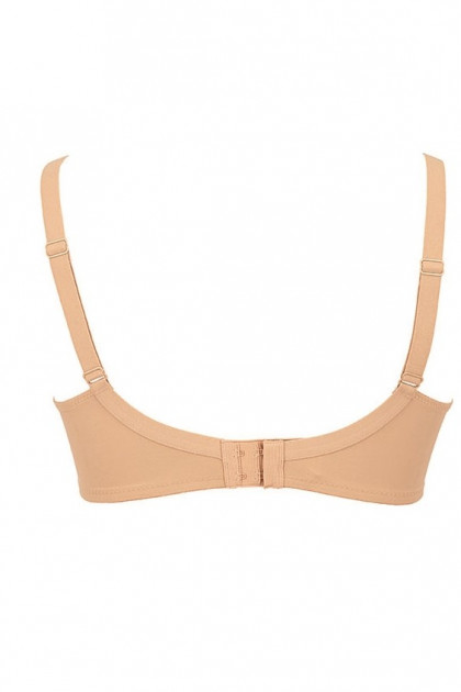 Nursing nonwired bra made of soft microfiber