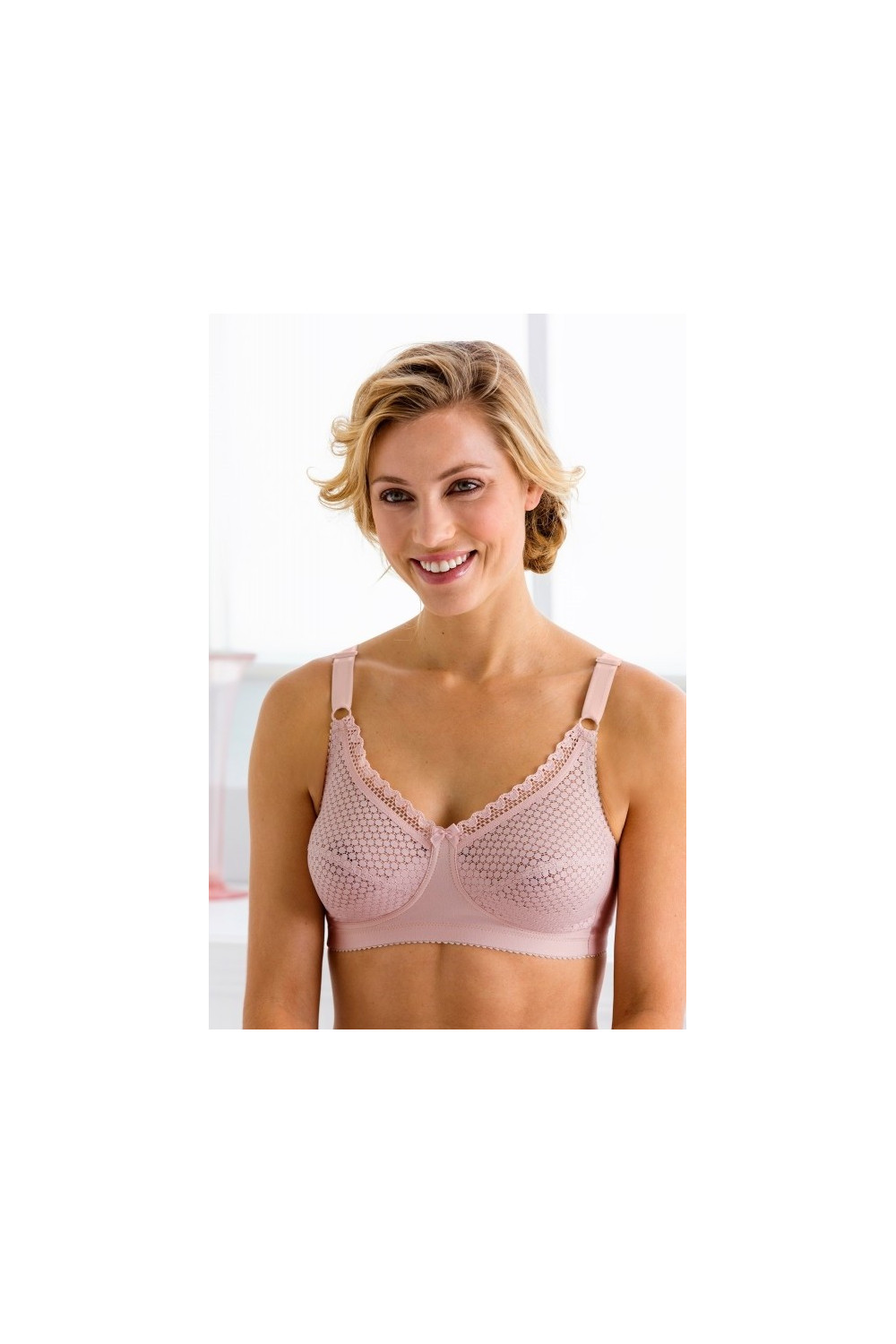 Miss Mary of Sweden Cotton Dots Bra 2248 Full Cup Wireless
