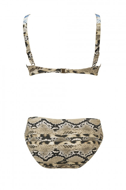 Κομψό μπικίνι με μπανέλες από εξαιρετικό και ανθεκτικό ύφασμα