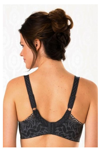 Luxurious flames underwired bra