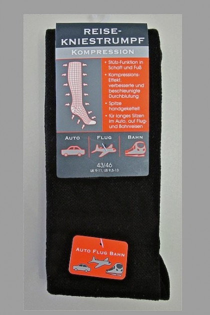 Anatomical, antithrombotic graduated compression stockings