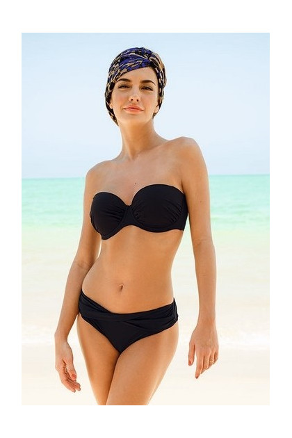 Κομψό, πρακτικό μπικίνι τοπ με μπανέλες. Φοριέται και ως strapless