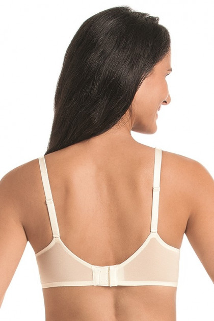 Κομψό, δαντελένιο σουτιέν με μπανέλες σε σχέδιο jacquard. Σμιλεύει το στήθος