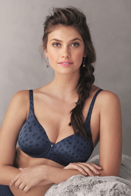 Σουτιέν πολυτελείας με μπανέλες και swarovski κρυσταλλάκι εμπρός