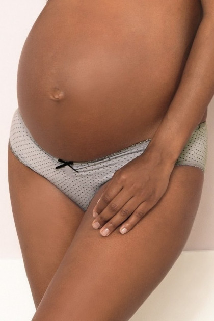 Seamless polka dot slip.  Ideal during pregnancy