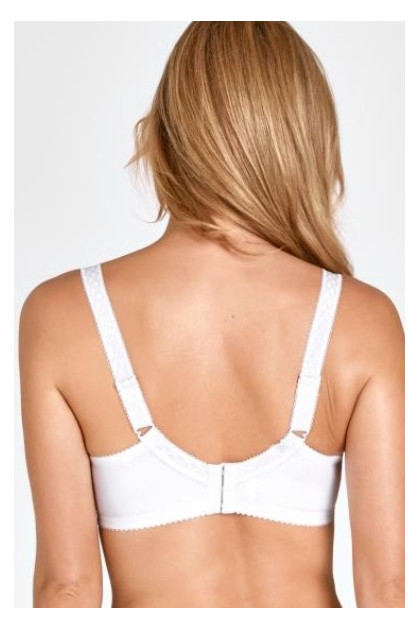 Lace underwired minimizer bra