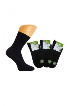 Socks (in a package of 3 pieces) made of bamboo/viscose