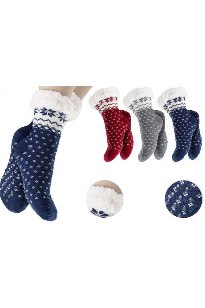 Χνουδωτές, ζεστές ΚΑΛΤΣΕΣ-ΠΑΝΤΟΦΛΕΣ που δεν γλιστράνε