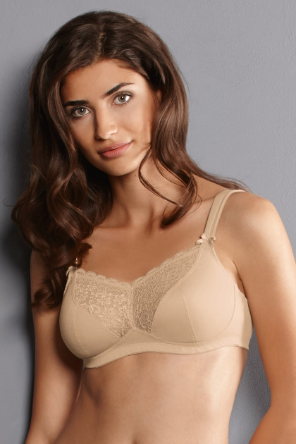 Kομψό σουτιέν μαστεκτομής χωρίς μπανέλες από φίνα δαντέλα. Άνεση και θηλυκότητα