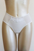 Elastic slip with lace front