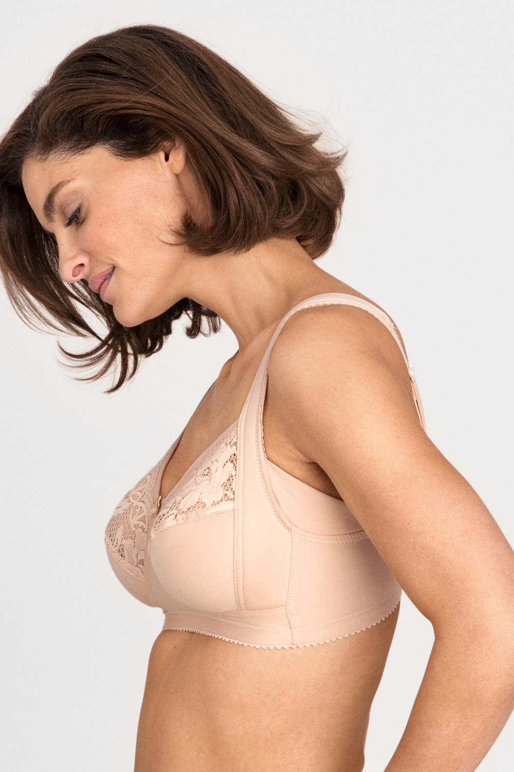 Lovely Lace Bra by Miss Mary of Sweden in Natural, Bras