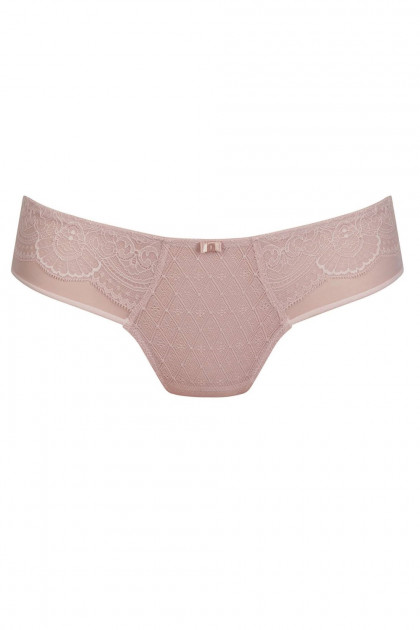 Sexy Brazilian-style brief with lace and tulle