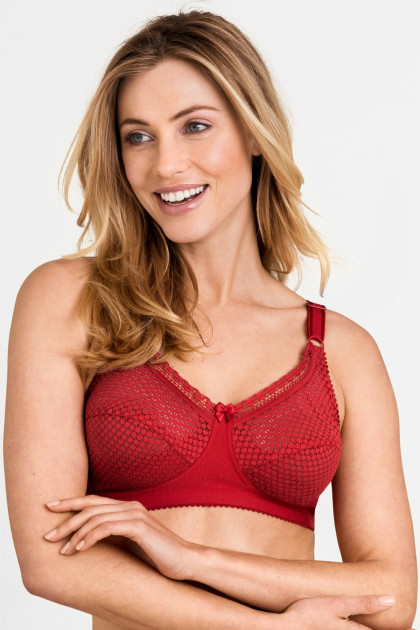 Βαμβακερό σουτιέν χωρίς μπανέλες που ανασηκώνει & φορμάρει το στήθος