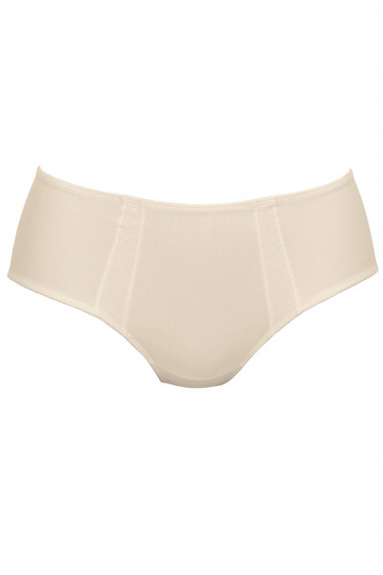 Ψηλόμεσο σλιπ από ελαστικό ύφασμα σατέν. Δεν διαγράφει μέσα απο τα ρούχα