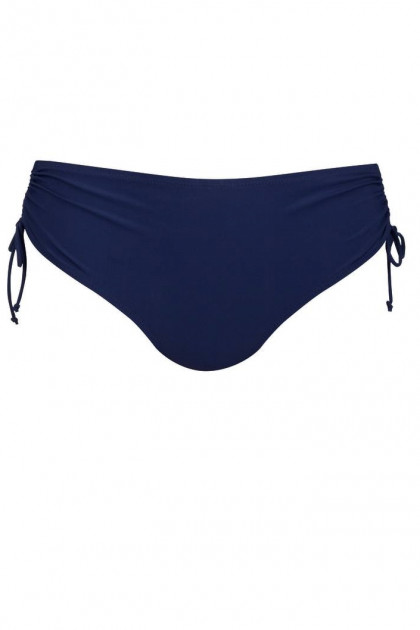 Σλιπ μαγιό από απαλή και ανθεκτική  μικροϊνα. Με κορδονάκι στα πλαϊνά που μαζεύει