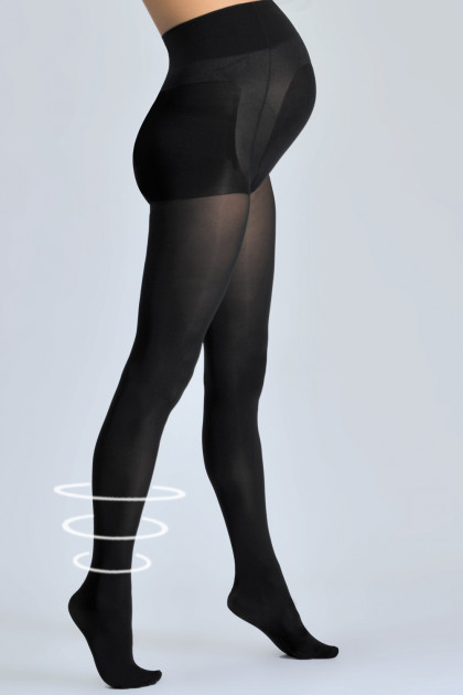 Comfortable 70 DEN pregnancy tights made of durable fabric