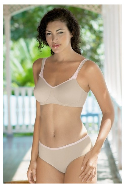 Σουτιέν μαστεκτομής με σταθερή βάση και τετραπλό κούμπωμα στην πλάτη