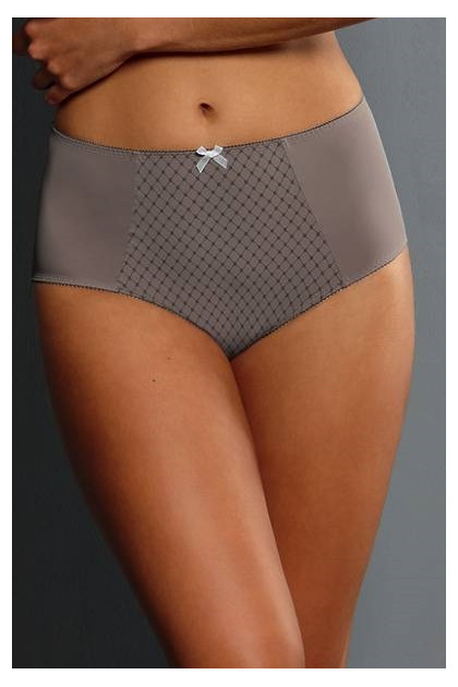 Stretch high-cut waist brief