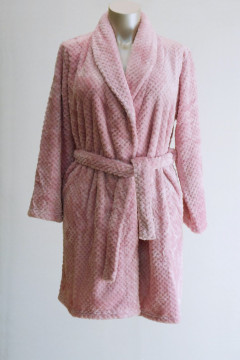 Warm and comfortable fleece robe