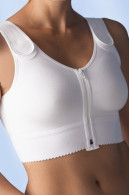Cotton front fastening non-wired Postoperative/Compression bra