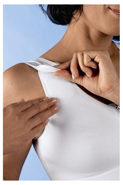 Cotton front fastening non-wired Postoperative/Compression bra