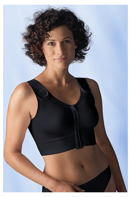 Cotton front fastening non-wired Postoperative/Compression bra