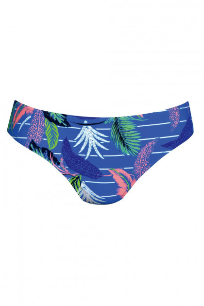 Φλοράλ, μοντέρνο σλιπ μαγιό από ανθεκτικό ύφασμα soft touch