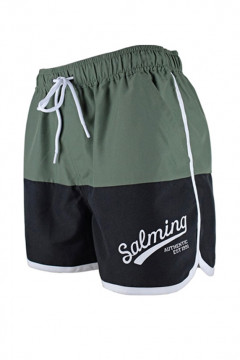 Men's swimsuit with drawstring and pockets