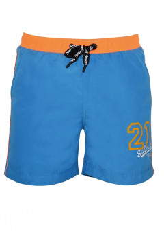 Men's swimsuit with pockets and drawstring