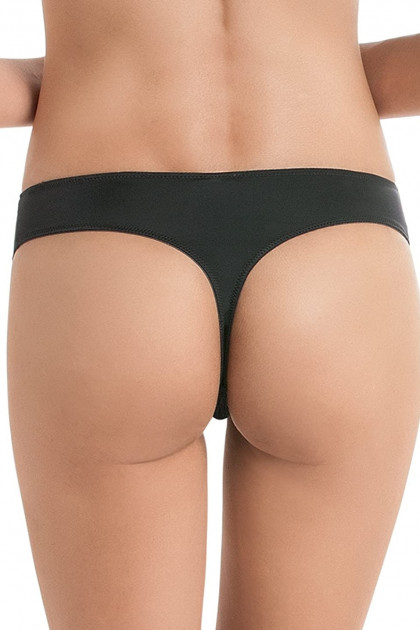 Elegant, lace string thong for all silhouettes. Does not press the body