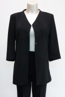 Jacket made of high quality crepe fabric