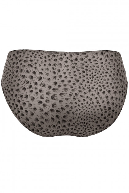 Elegant slip with a classy animal print design