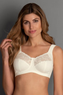 LUCIA - Comfort non-wired soft bra with lace on cups