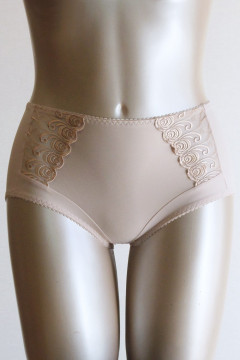 Bottom with fine lace on the sides. Made of excellent polyamide fabric