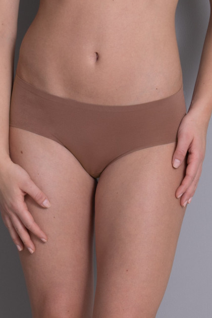 Hipster slip without seams made of soft elastic fabric