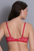 Delicate lace underwire bra giving an attractive décolleté