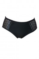 High waist slip for all silhouettes with lace on the sides. Does not press the body.